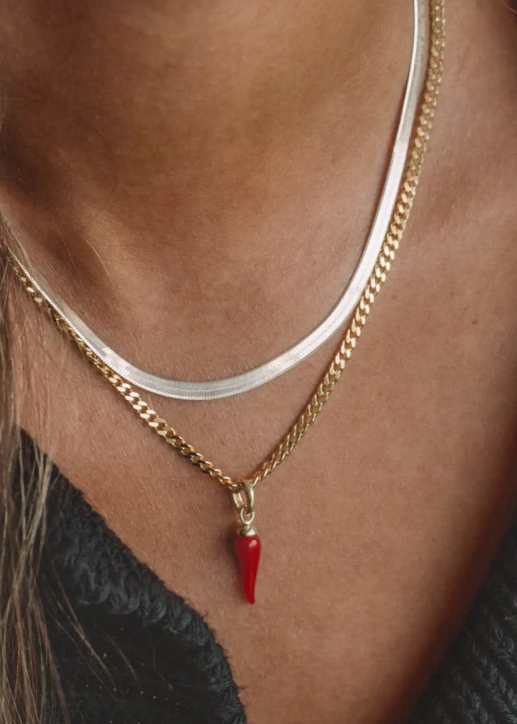 Ken & Jame Red Chili Pepper Charm