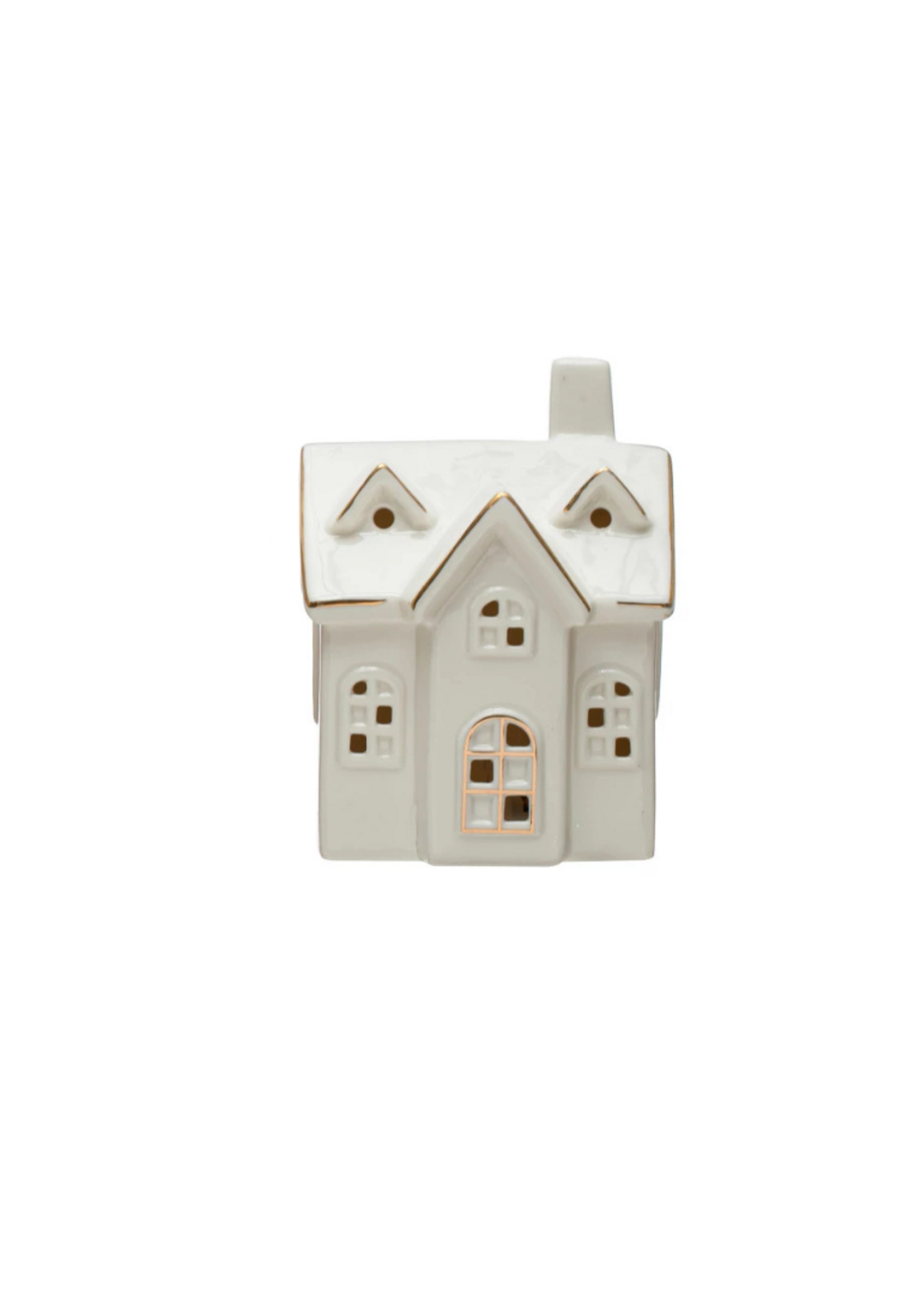 Village House with LED Light - Choose Style