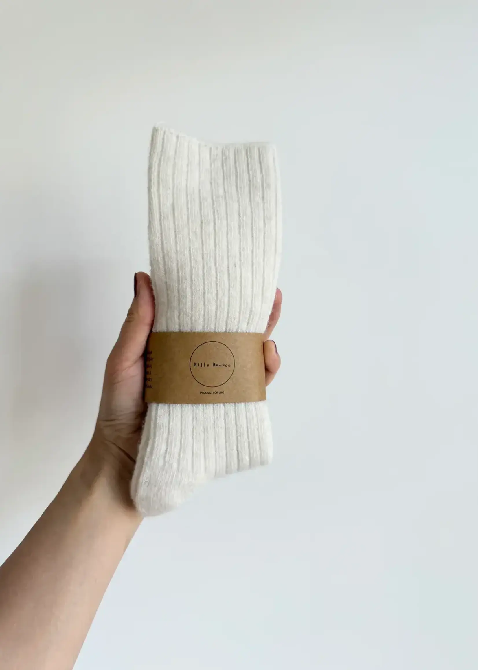 Billy Bamboo Iceland Wool High Socks