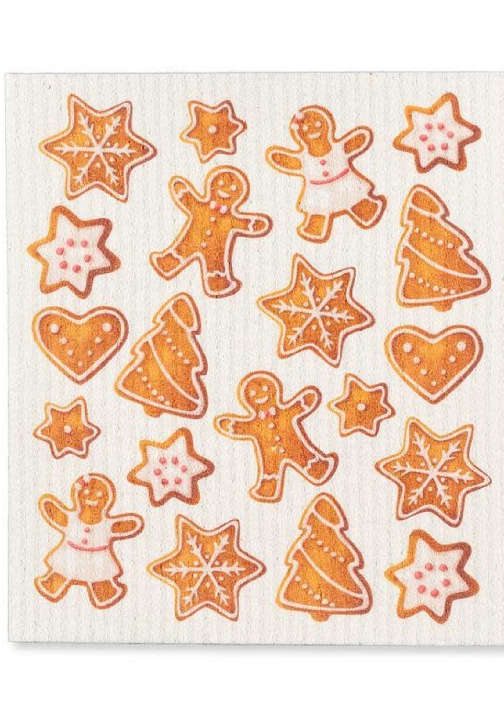 Essuie-Tout Réutilisable Biscuits de Pain d'Épice