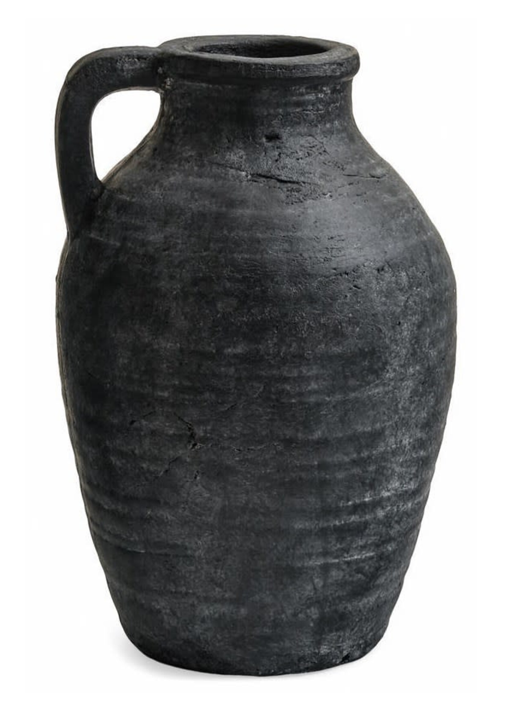 Vase Terracotta Black Wash