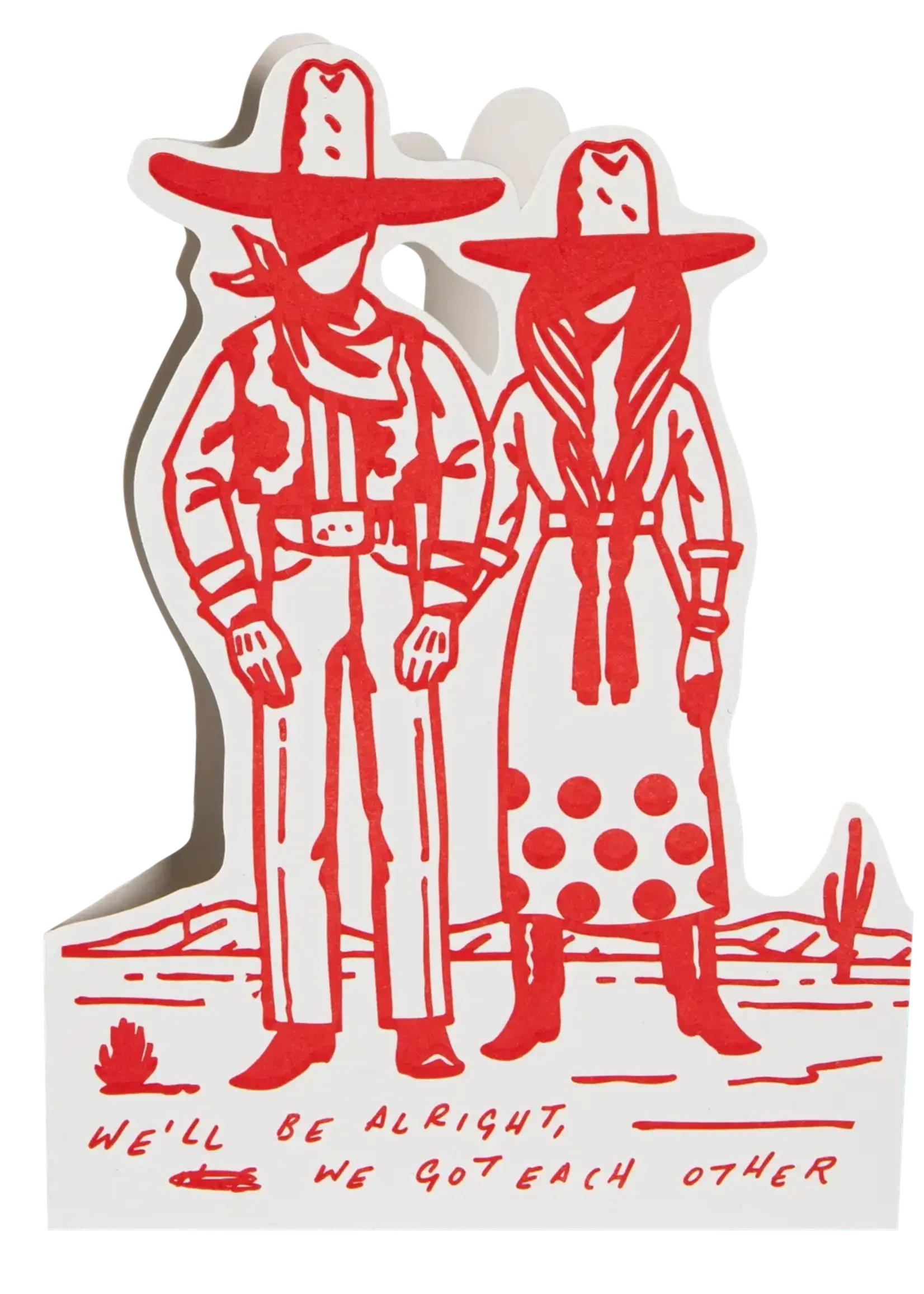 Carte de Souhaits - We'll be Alright