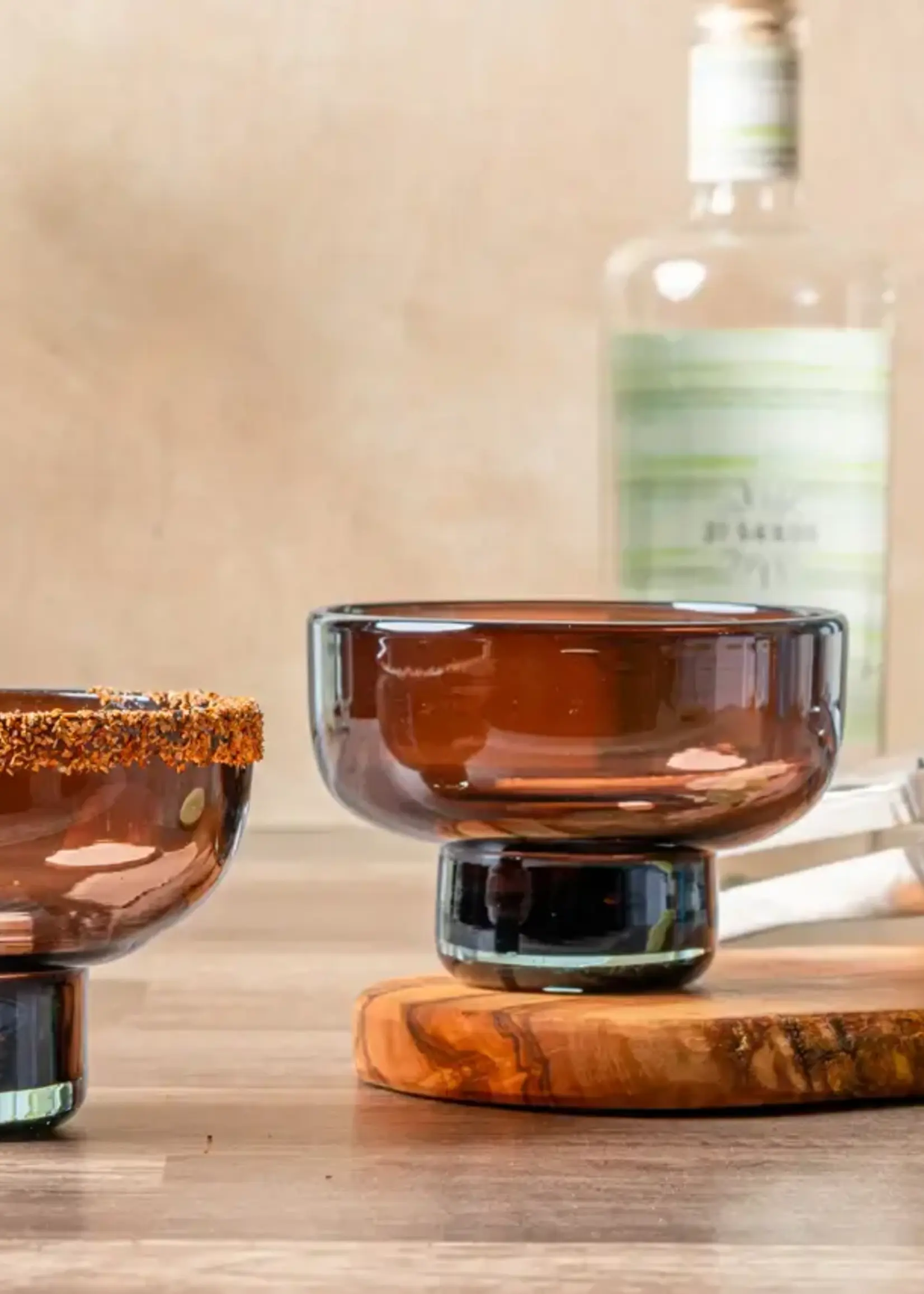 Margarita / Mezcal Glasses - Brown