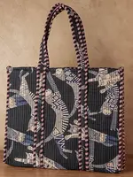 Quilted Feline Tote
