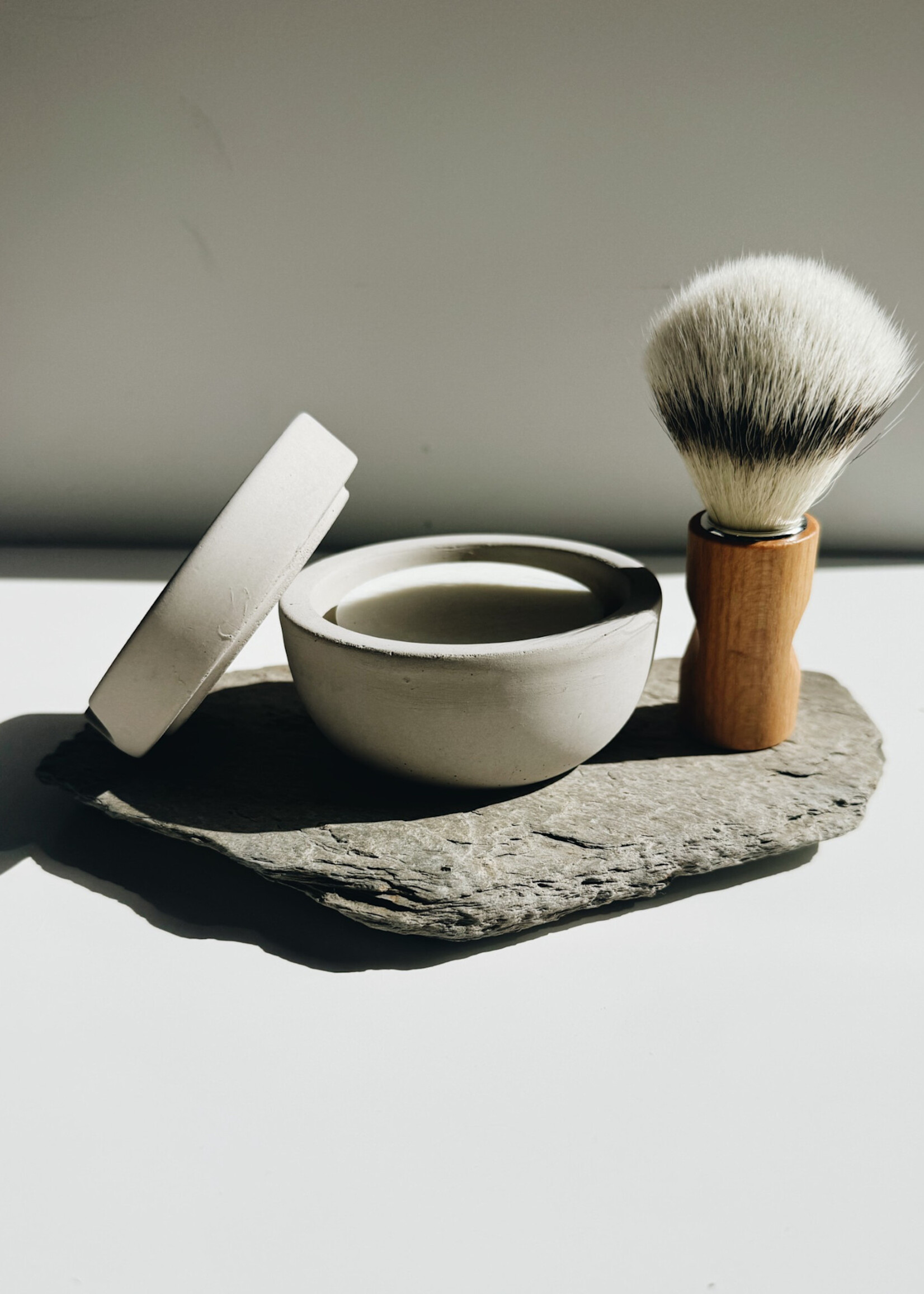 Shaving Cup & Brush Including Soap