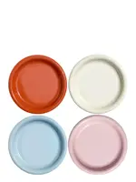 Xenia Taler Assiettes à Salade Rolli, couleurs assorties - Lot de 4