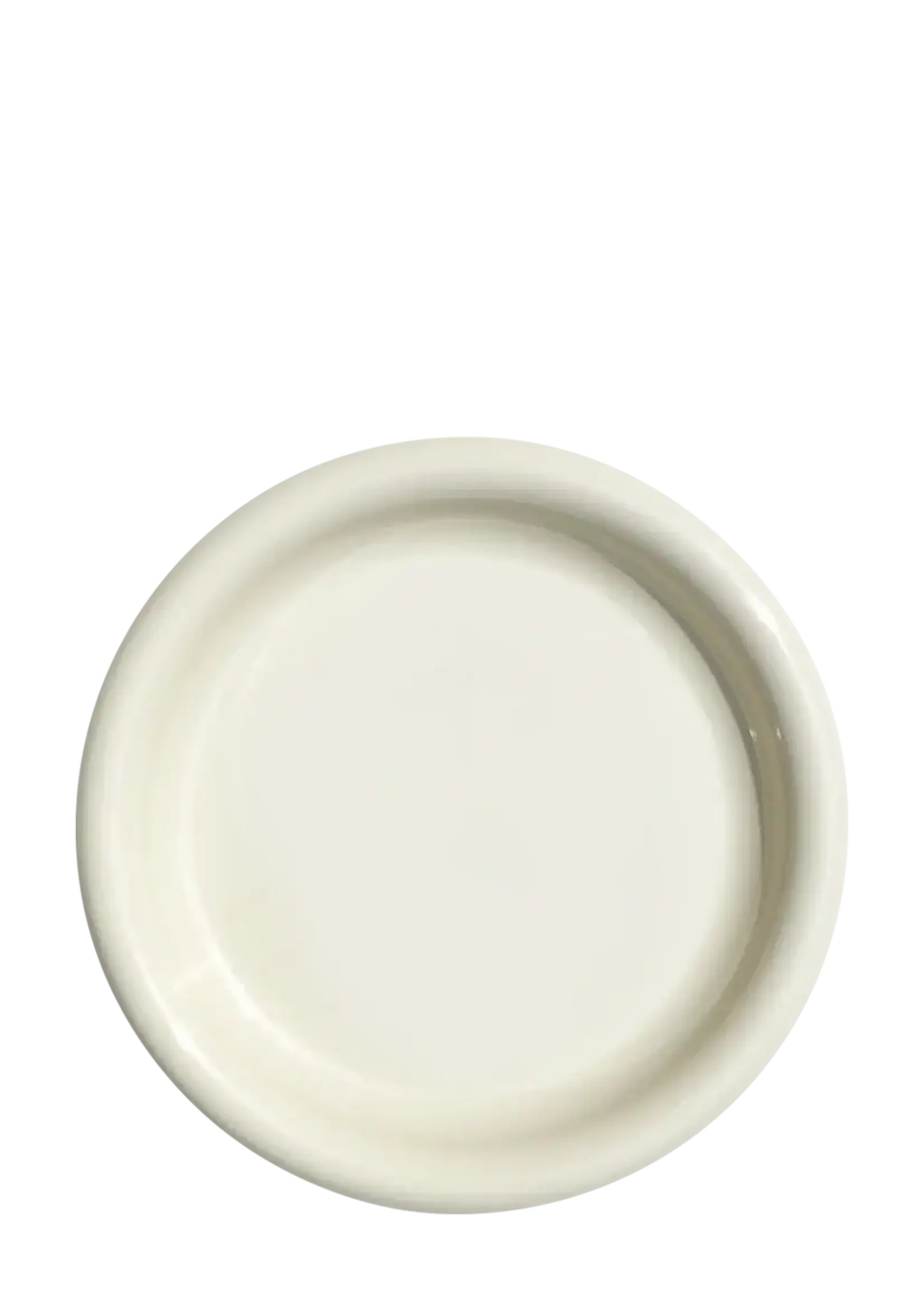 Xenia Taler Assiettes à Salade Rolli, Crème - Lot de 4