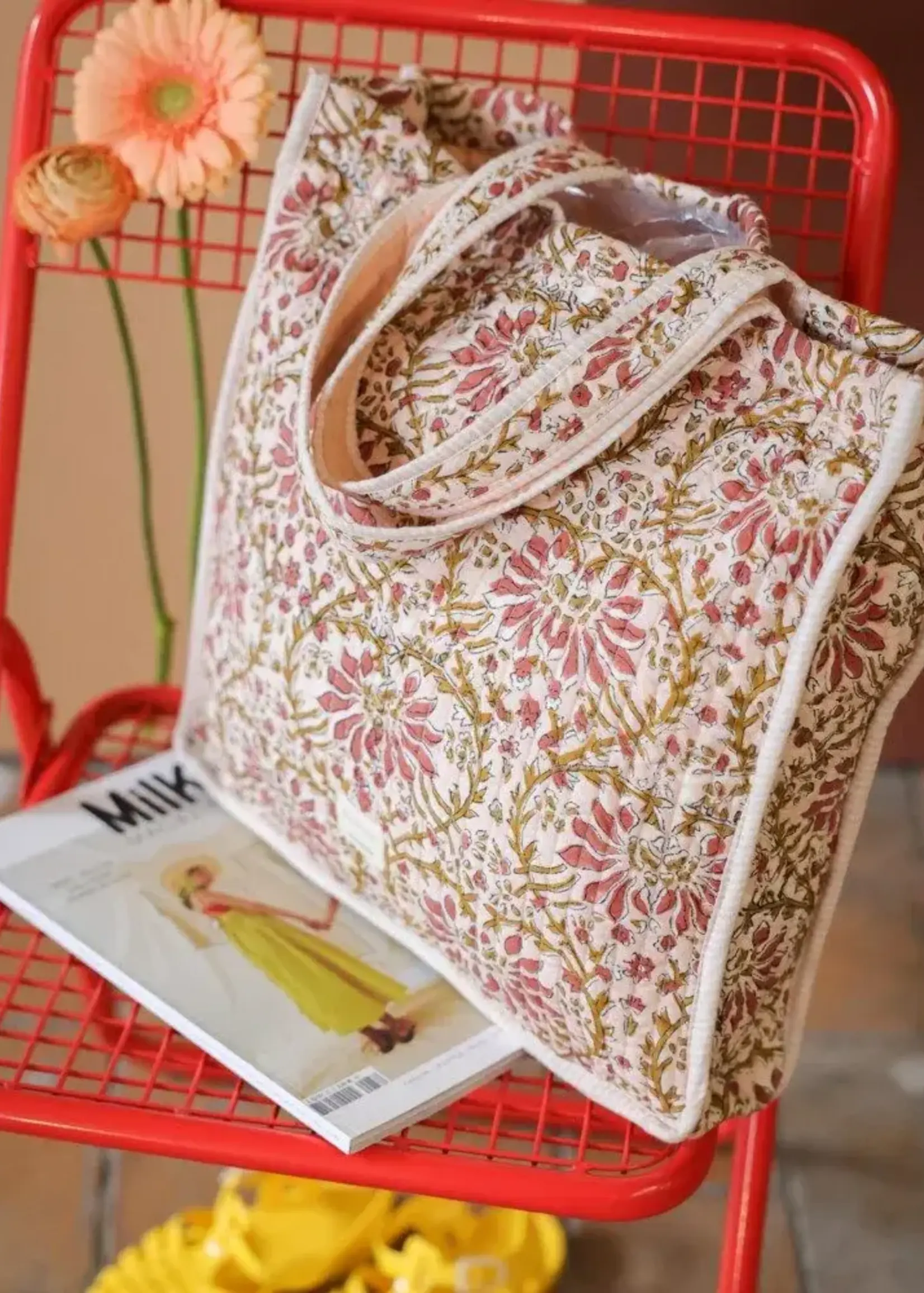 Bellemme Amalfi Tote Bag - Palmyre Rose