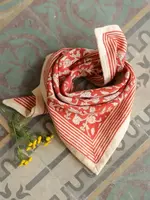 Bellemme Foulard Petit - Anjali Rouge Brique