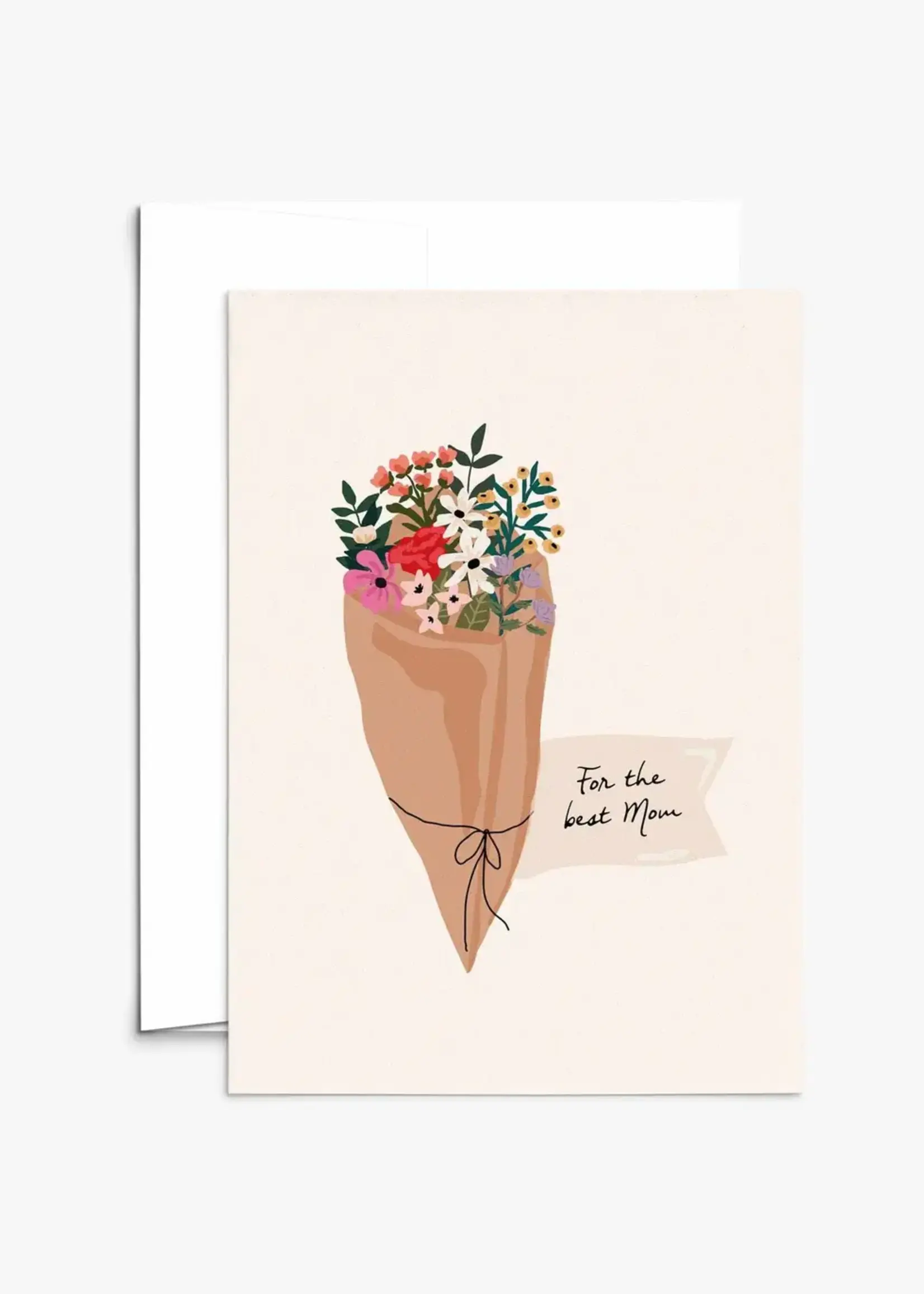 For the Best Mom - Mother's Day Card