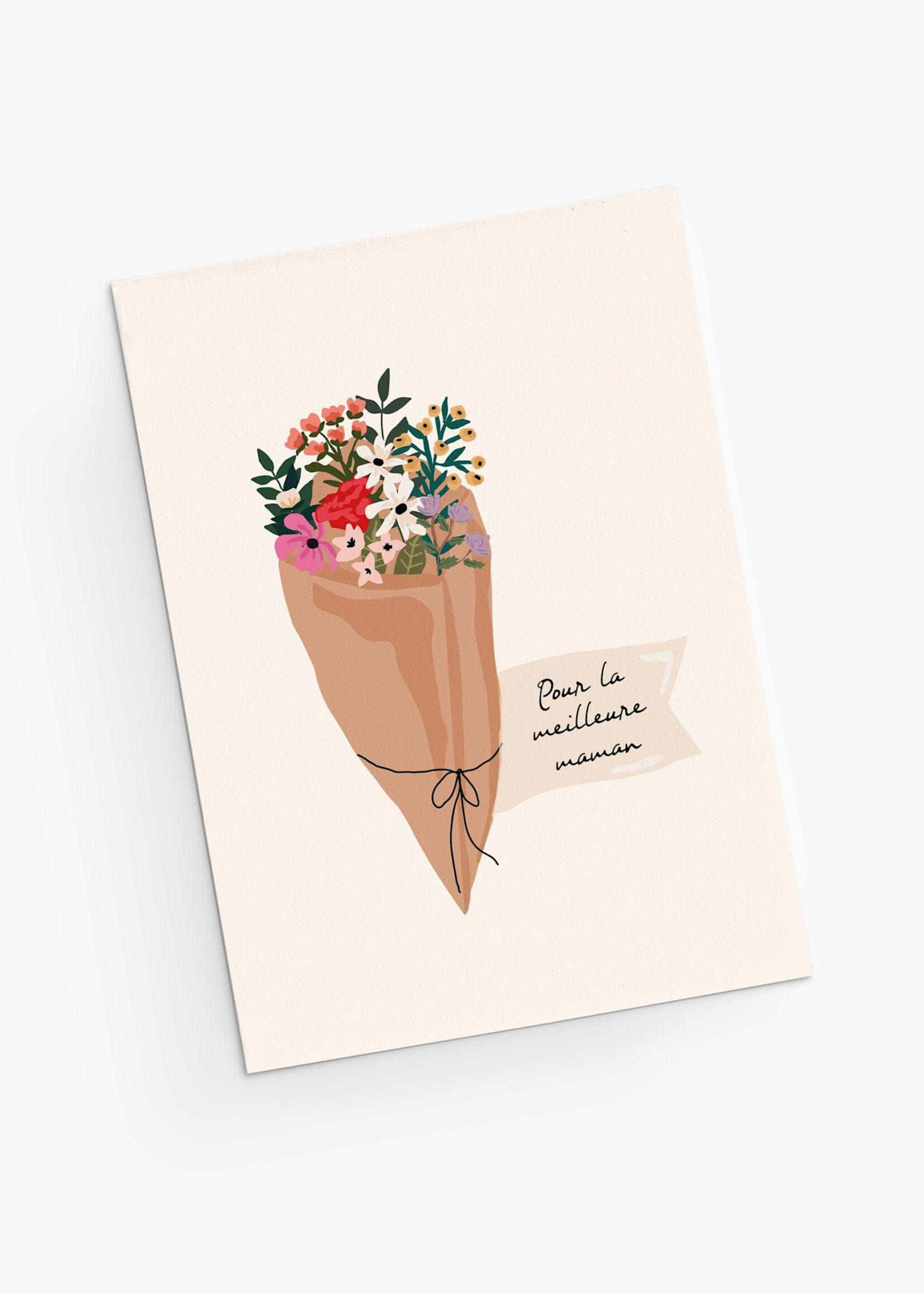 For the Best Mom - Mother's Day Card