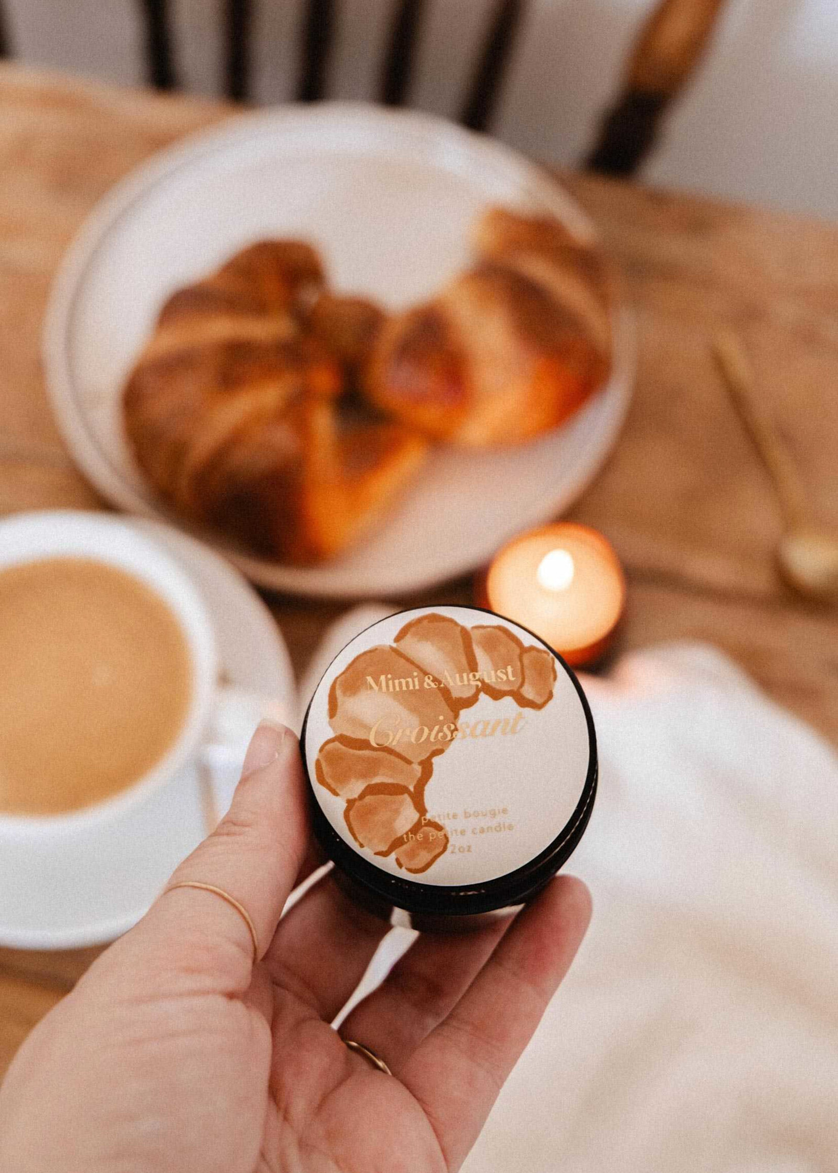 Croissant - Bougie de Soya 2 oz