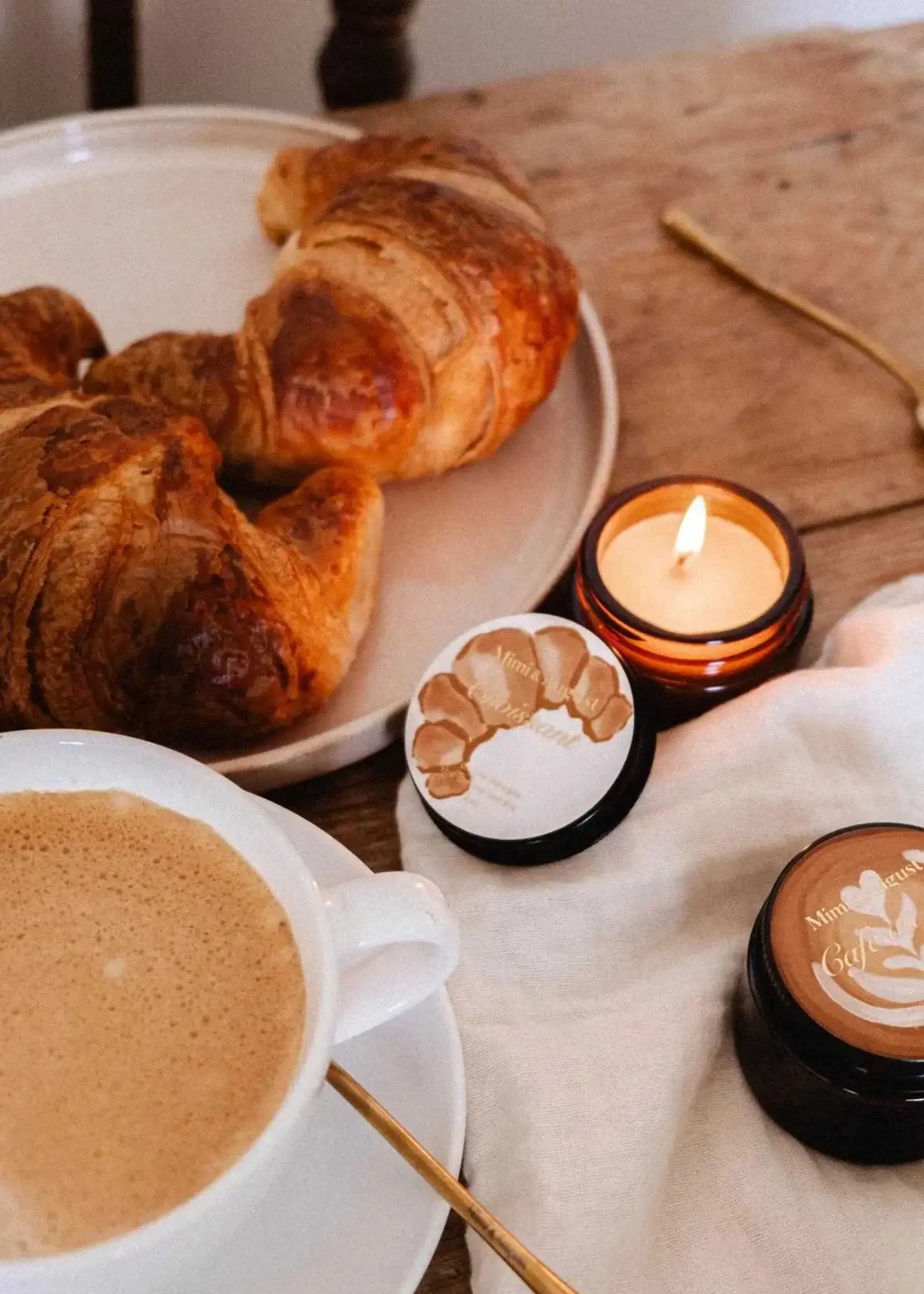 Croissant - Bougie de Soya 2 oz
