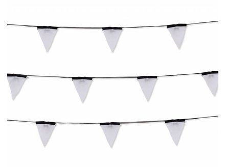 sagra 16 garden led lights - black wire