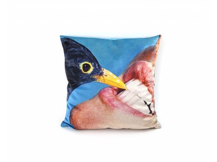 toiletpaper pillow - crow