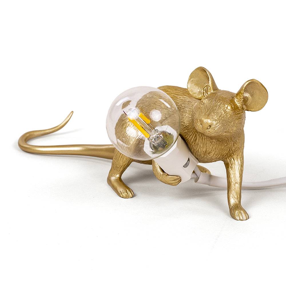 mouse lamp gold lop Glottman