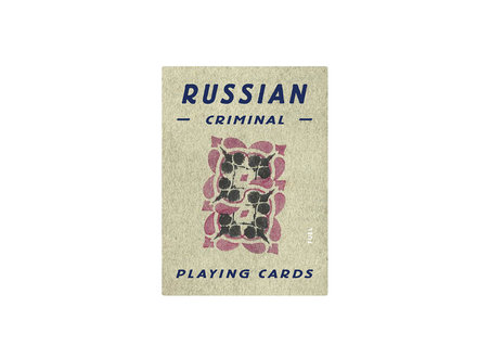 Russian Criminal Playing Cards Russian Criminal Playing Cards