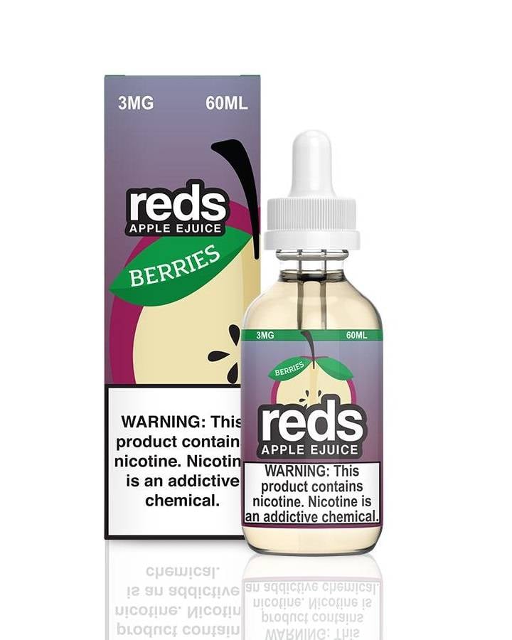 7DAZE Reds Apple 60ml (MSRP $24.99)