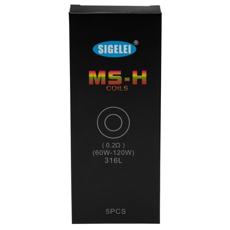 Sigelei Sigelei MS Coil 5Pack (MSRP $17.99)