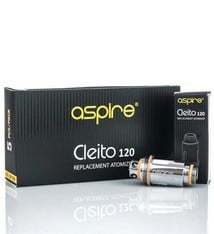 Aspire Aspire Cleito 120 Coils 5pack (MSRP $24.99)