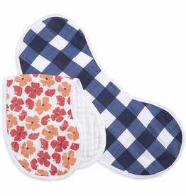 aden + anais aden + anais Burpy Bib Classic White Label 2-pack