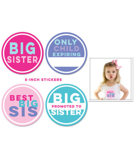 Sticky Bellies, LLC Sticky Bellies for Girls - Onesie Sticker Set