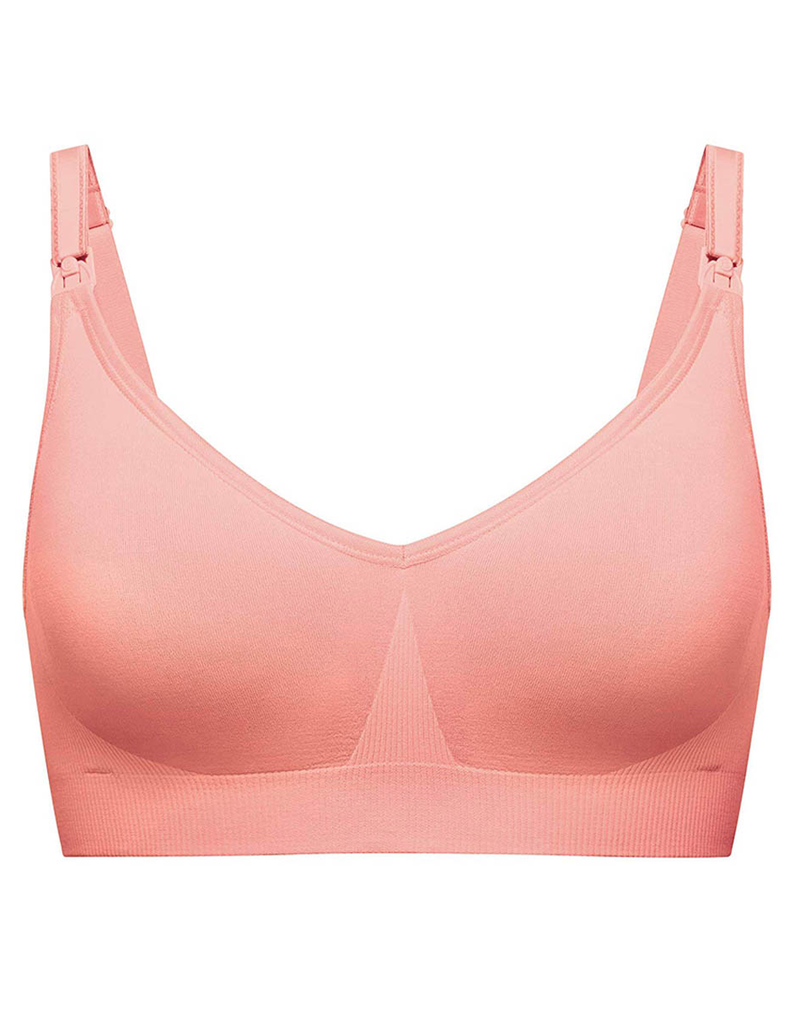 Bravado Body Silky nylon soft seamless nursing bra in peony pink - PINK