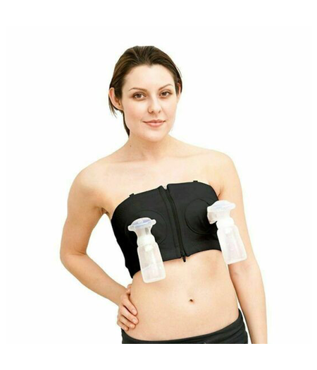 Simple Wishes Simple Wishes Hands Free Breast Pump Bra Bustier