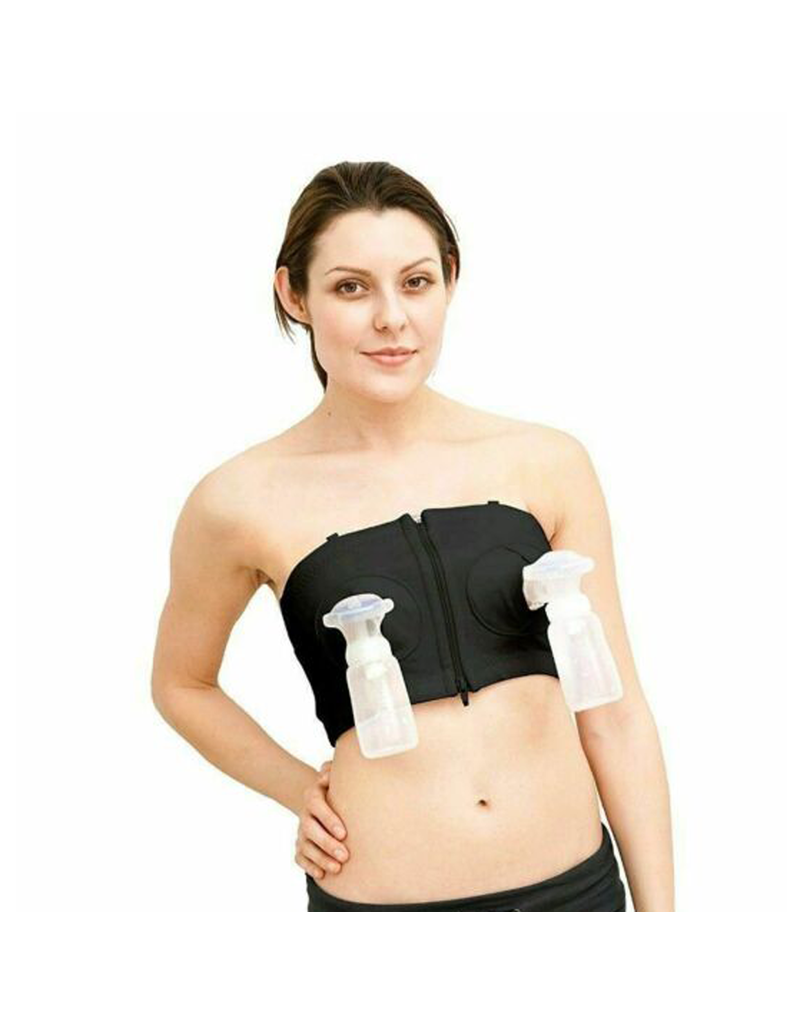 Simple Wishes Hands Free Breast Pump Bra Bustier - The