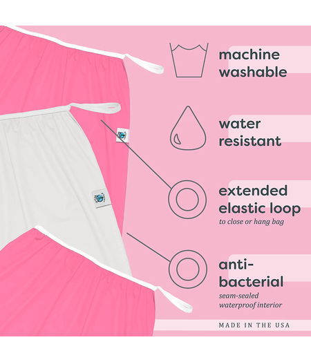 Planet Wise Planet Wise Antibacterial Laundry Bag