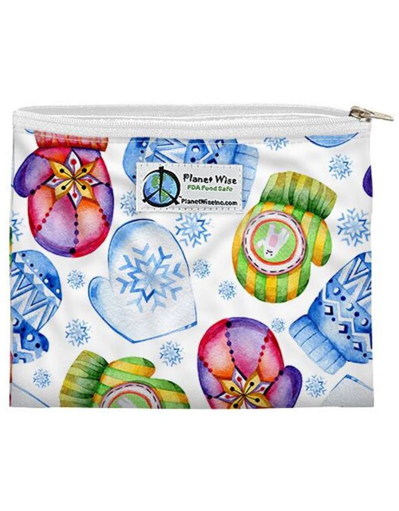 Planet Wise Reusable Printed Zipper Sandwich Bag - Nicki's Diapers