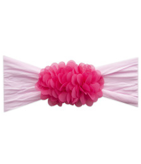 Baby Bling Baby Bling Chiffon Ruffle Two Tone Headband