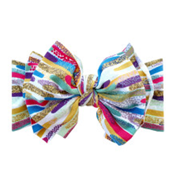 Baby Bling Baby Bling Printed Fab Bow Headband