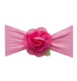 Baby Bling Baby Bling Small Rosette with Leaf Headband