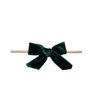 Baby Bling Baby Bling Velvet Bow Skinny Headband