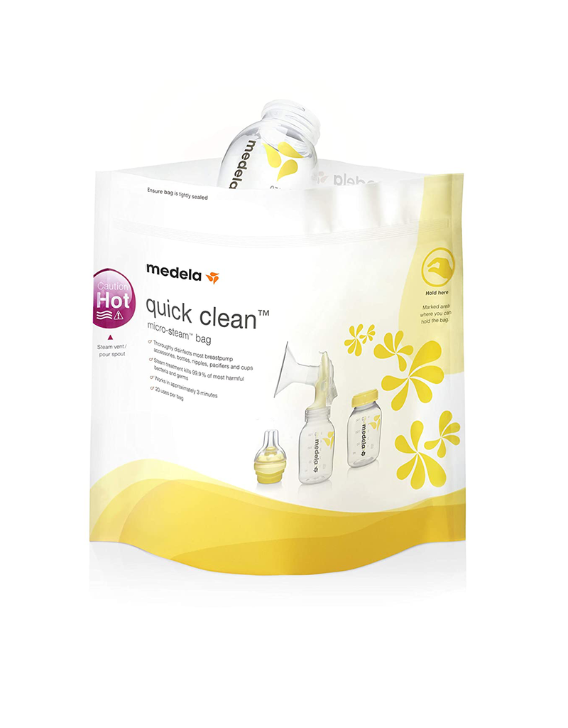 Medela Quick Clean Micro Steam Bags 5 ct - The Breastfeeding Center, LLC