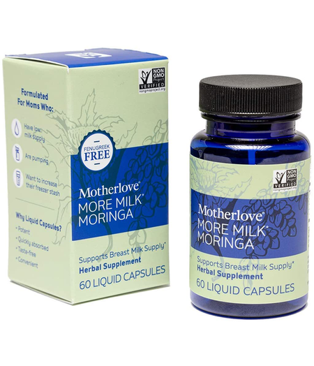 Motherlove Motherlove More Milk Moringa 60 capsules