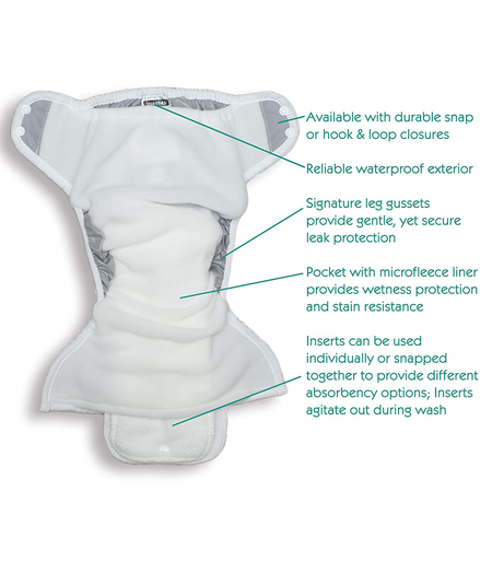 Thirsties Thirsties One Size Pocket Diaper