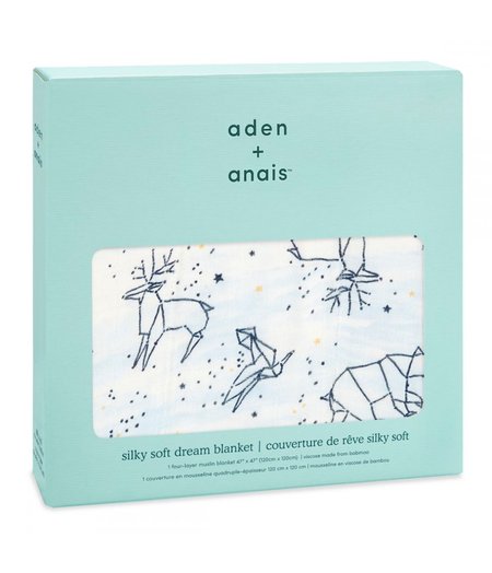 aden + anais aden + anais Dream Blanket Silky Soft White Label