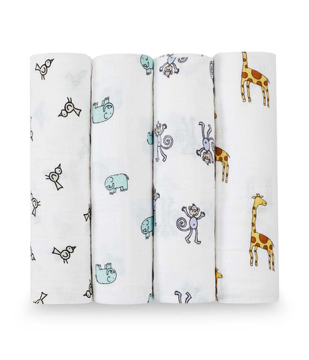 aden + anais aden + anais Swaddle Classic 4-pack