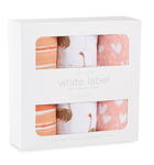 aden + anais aden + anais Classic Swaddle White Label 3-pack