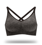 Bravado Body Silk Seamless Yoga Nursing Bra (Charcoal Heather