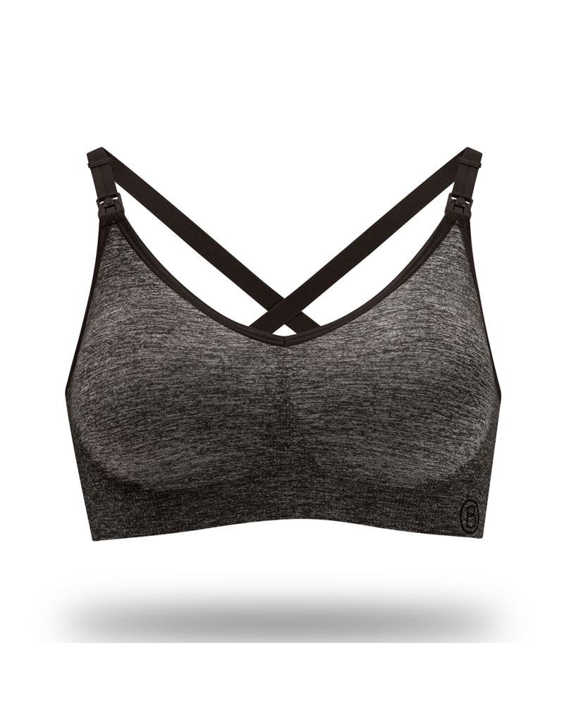 Bravado! Designs Women's Body Silk Seamless Rhythm Nursing and Maternity  Bra for Low Impact Activities Black - S : : Fashion