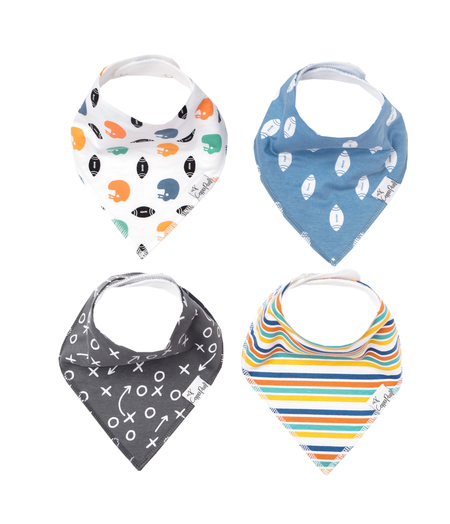 Copper Pearl Copper Pearl Bandana Bibs 4-pack