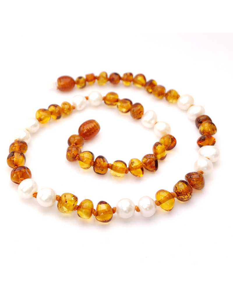 Amber Necklace 55 cm length – Silver Hills Gems
