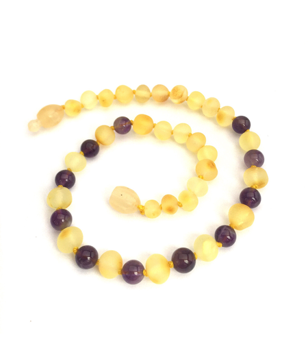 Momma Goose Momma Goose Raw Baltic Amber Necklace Baby