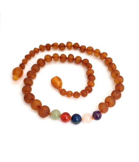 Momma Goose Momma Goose Raw Baltic Amber Necklace Baby