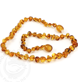 Momma Goose Momma Goose Baltic Amber Necklace Adult 21"
