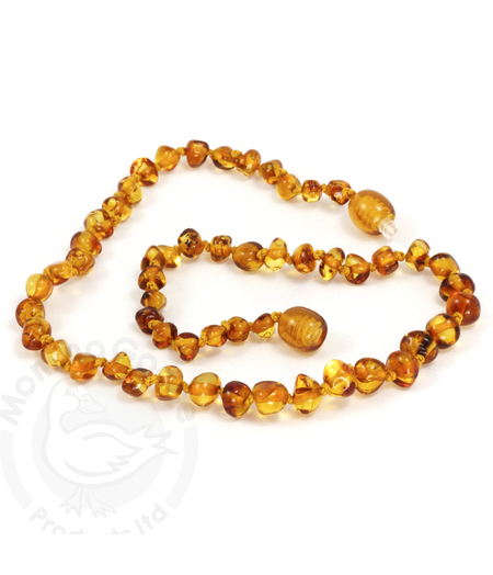 Momma Goose Momma Goose Baltic Amber Necklace Adult 21"