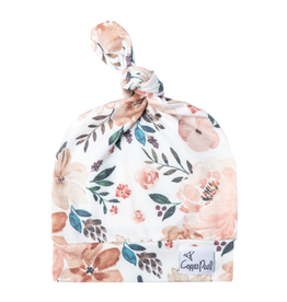 Copper Pearl Copper Pearl Top Knot Hats 0-4 Months Floral